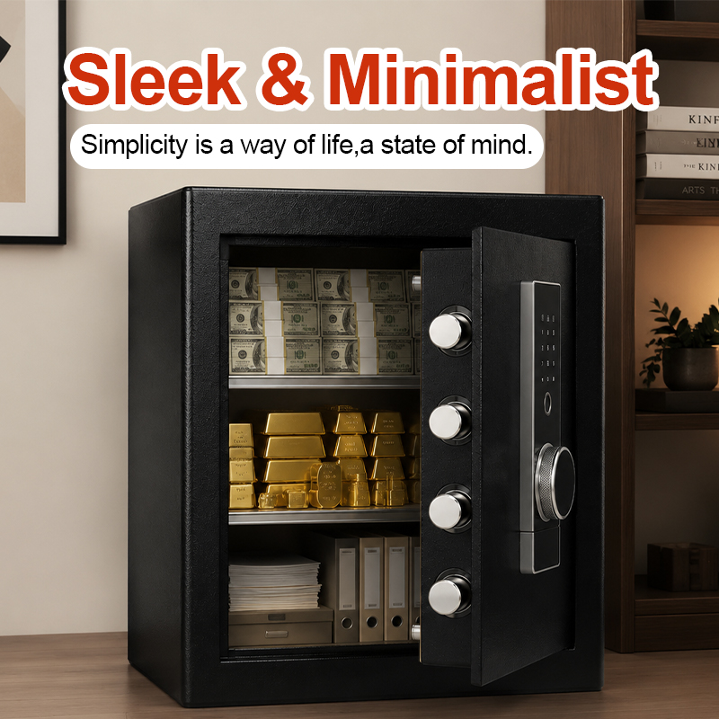 Biometric Fingerprint Safe Box - Home Security Box ulasan dan harga