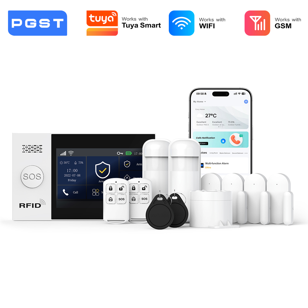 PGST 2G GSM WiFi Alarm System  - Sim Gsm Alarm ulasan dan harga