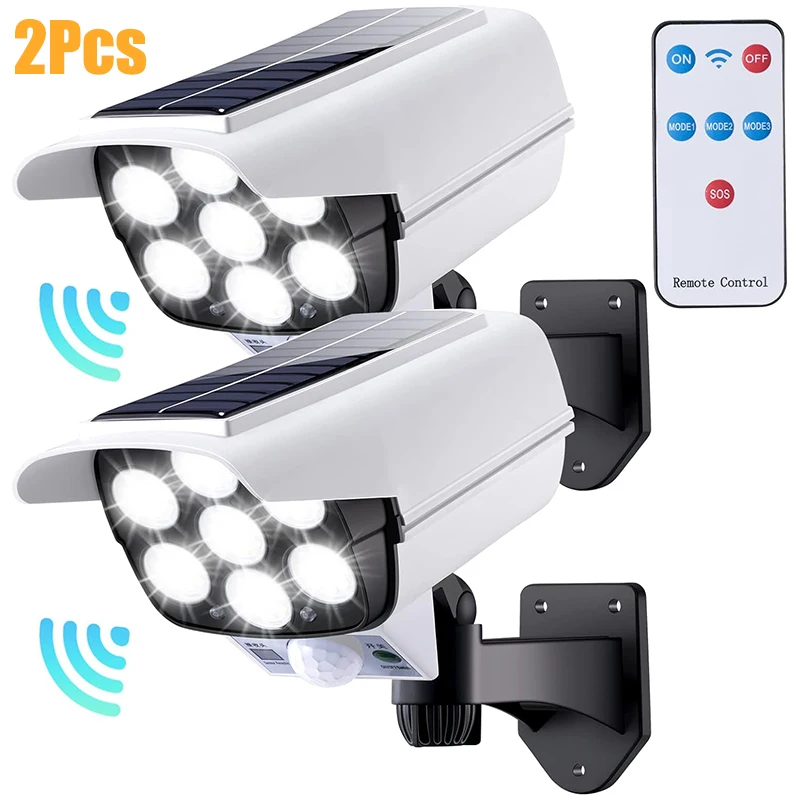 1-2Pack 77LED Solar Motion Sen - Home Security Flood Lights ulasan dan harga