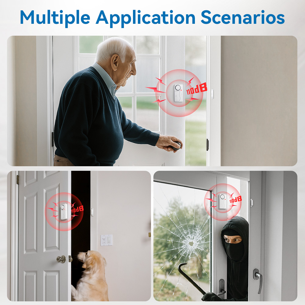 Wireless Door Alarm With Remot - Sim Gsm Alarm ulasan dan harga